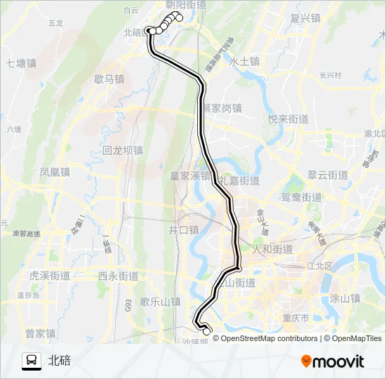 535路 Bus Line Map