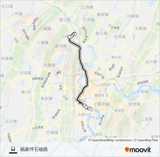 536路 Bus Line Map