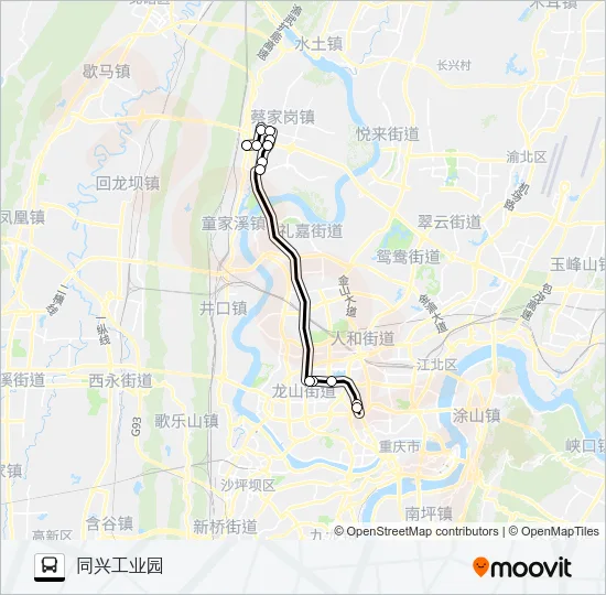 537路 Bus Line Map