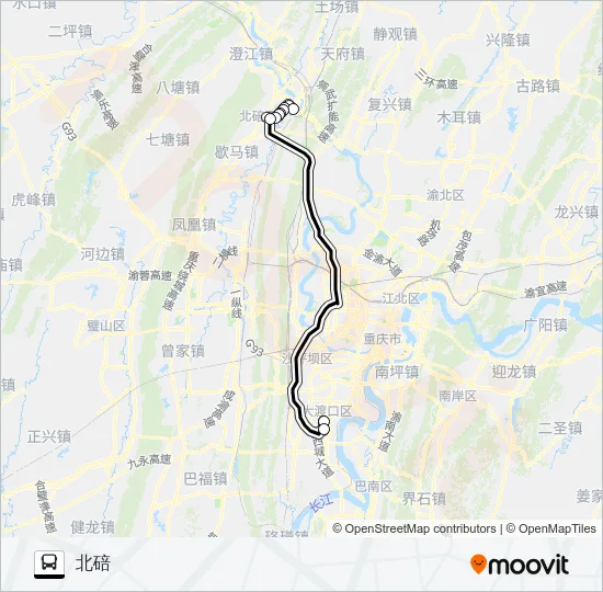 538路 Bus Line Map