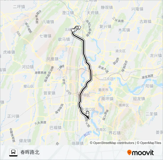 538路 Bus Line Map