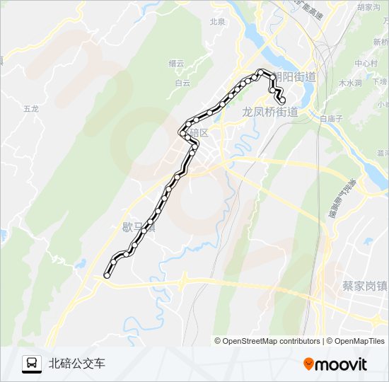 560路路线:日程,站点和地图