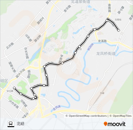 重庆619路公交车路线图图片