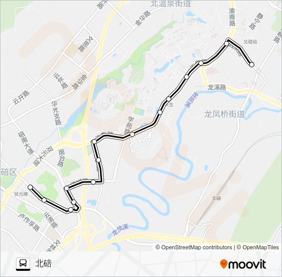 公交562路的线路图