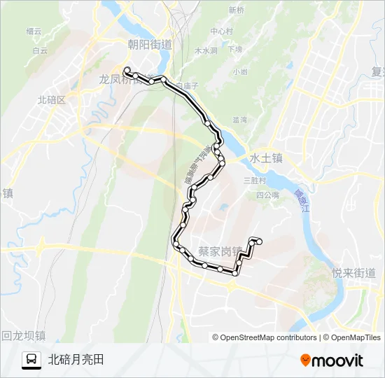 570路 Bus Line Map