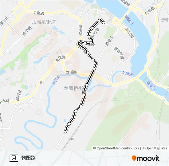 581路 Bus Line Map