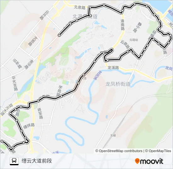587路 Bus Line Map