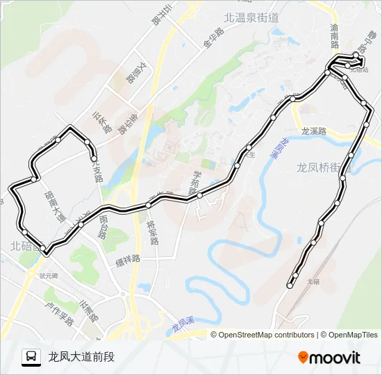 588路 Bus Line Map