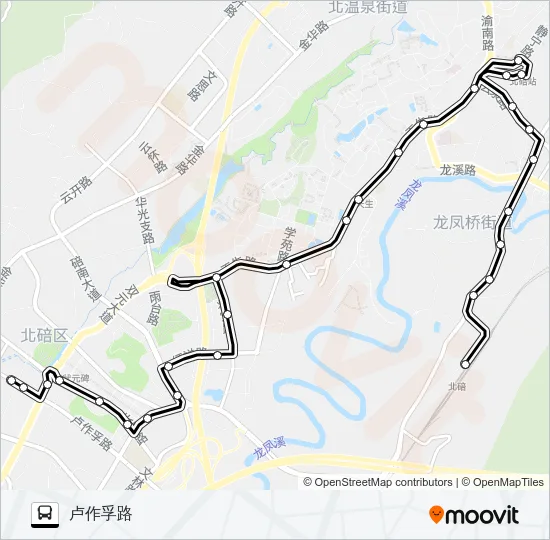 589路 Bus Line Map