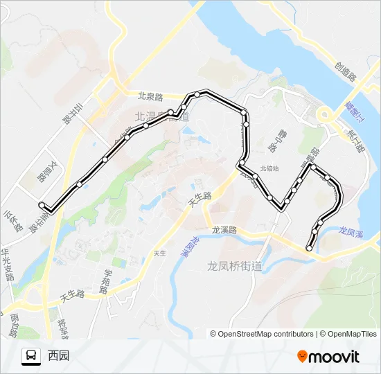 592路 Bus Line Map