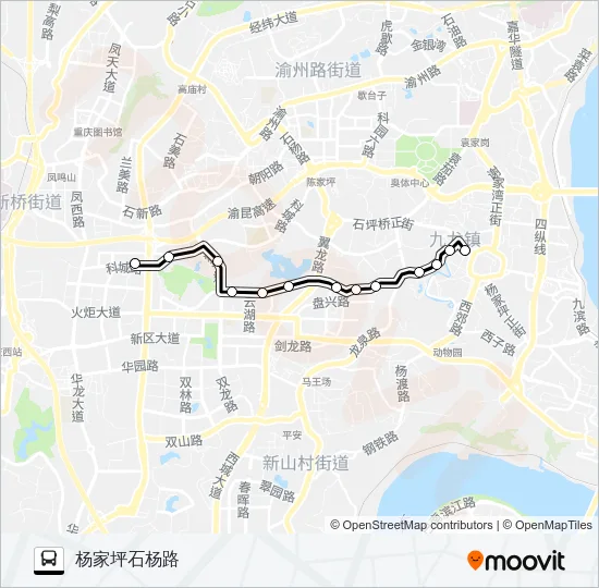 200路 Bus Line Map