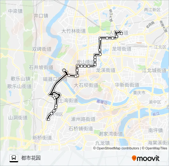 208路 Bus Line Map