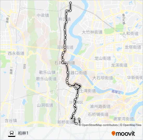 209路 Bus Line Map