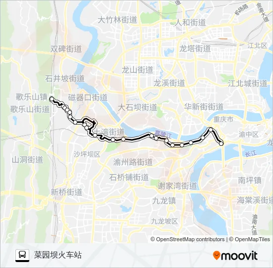 210路 Bus Line Map