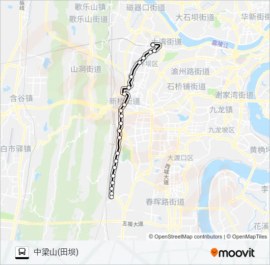 213路 Bus Line Map