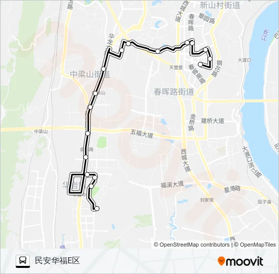 214路 Bus Line Map