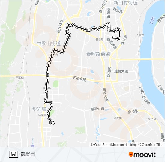 214路 bus Line Map