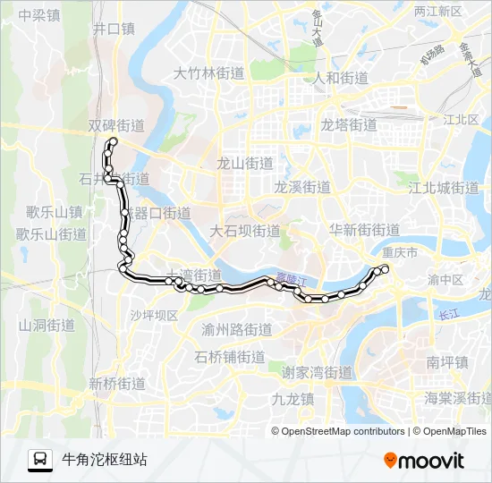 215路 Bus Line Map
