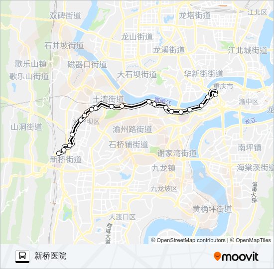 219路 bus Line Map