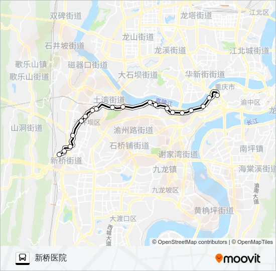 219路 Bus Line Map