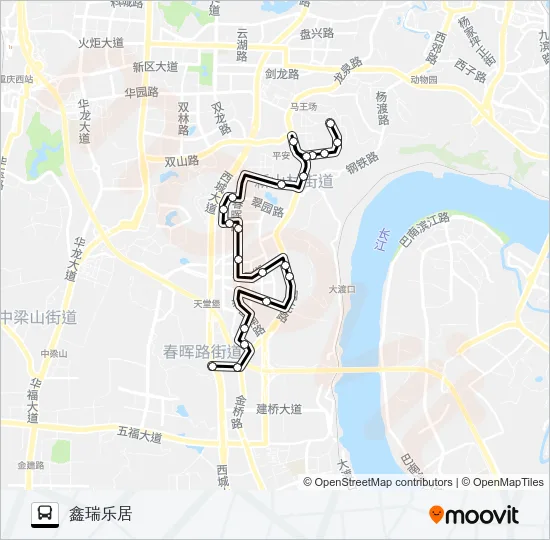 230路 Bus Line Map