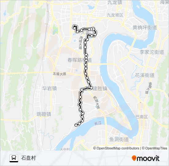 235路 bus Line Map