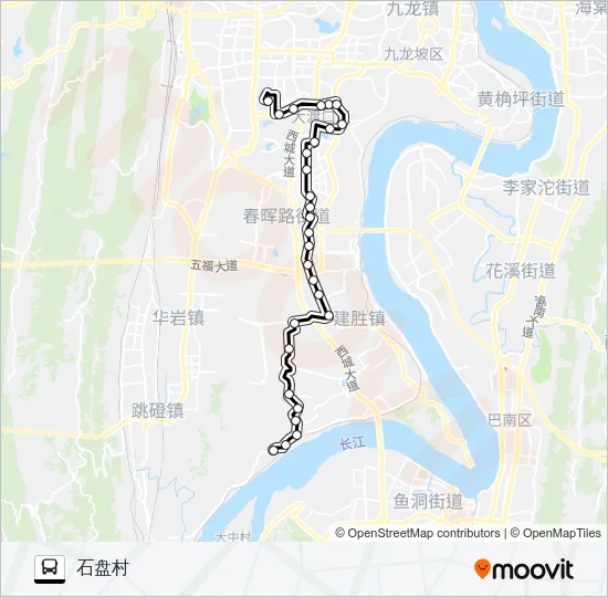 235路 Bus Line Map