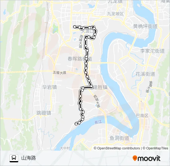 235路 Bus Line Map