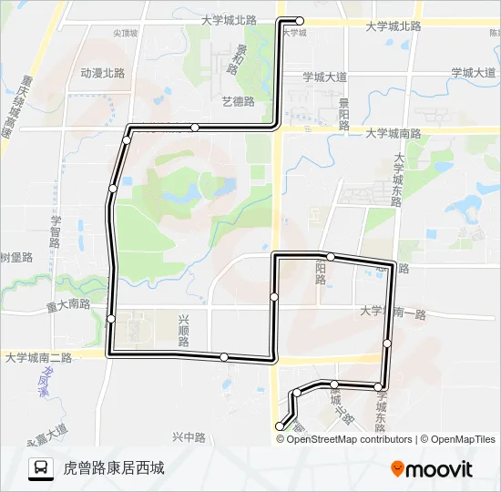 240路 Bus Line Map