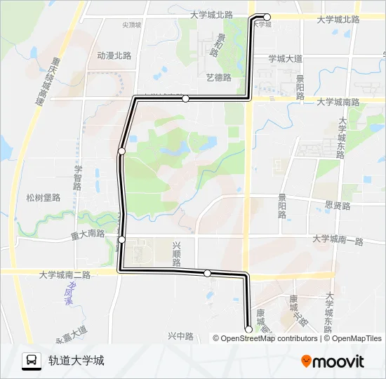 240路 Bus Line Map