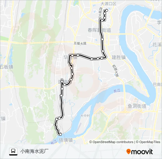 259路 Bus Line Map
