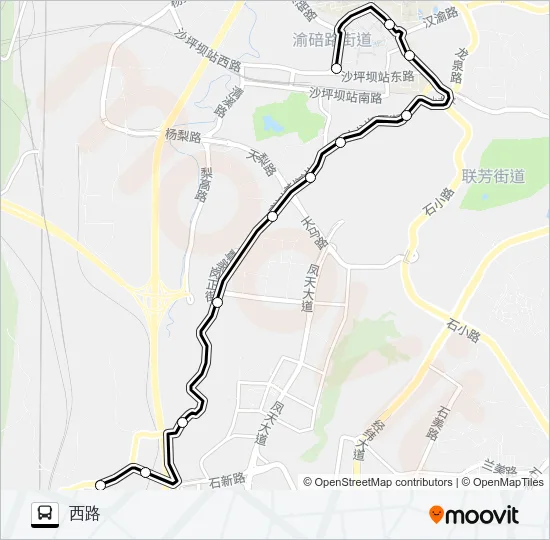 260路 Bus Line Map