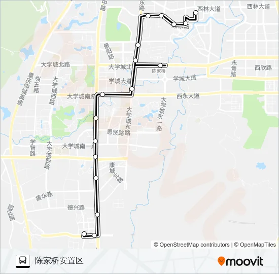 271路 Bus Line Map
