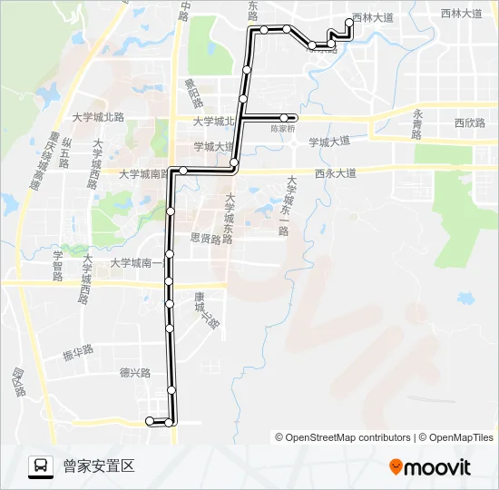 271路 Bus Line Map