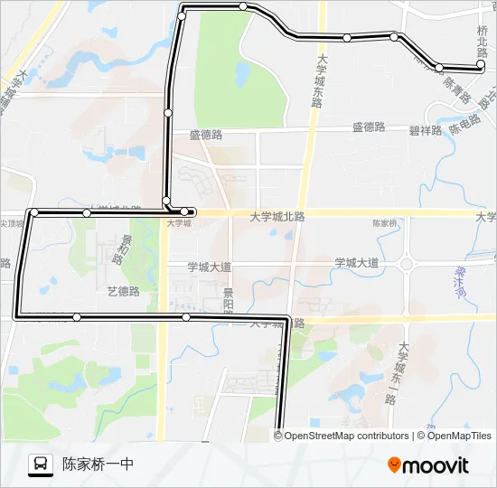272路 Bus Line Map