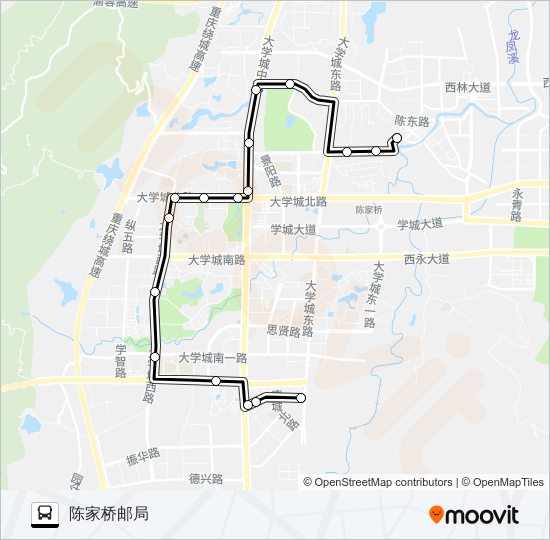 273路 bus Line Map