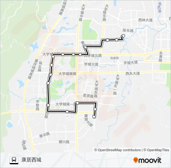 273路 Bus Line Map