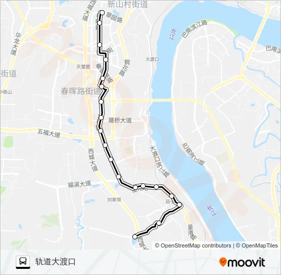 274路 Bus Line Map