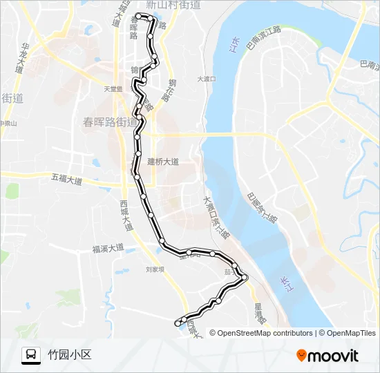 274路 Bus Line Map