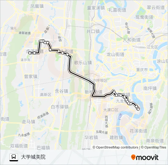 277路 Bus Line Map