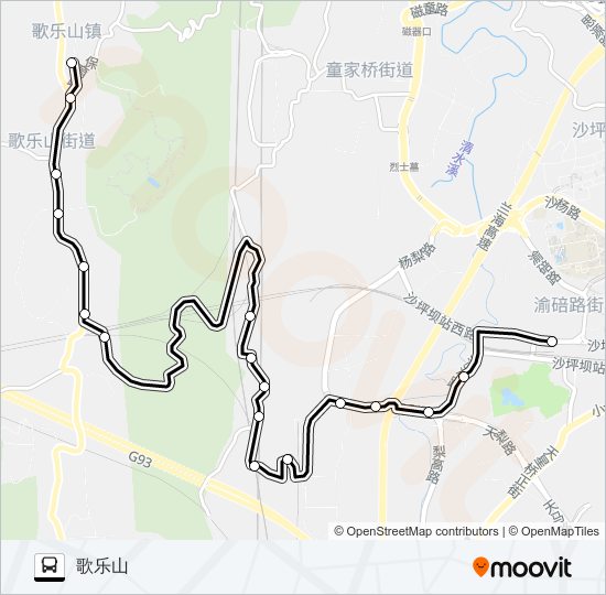 278路 bus Line Map