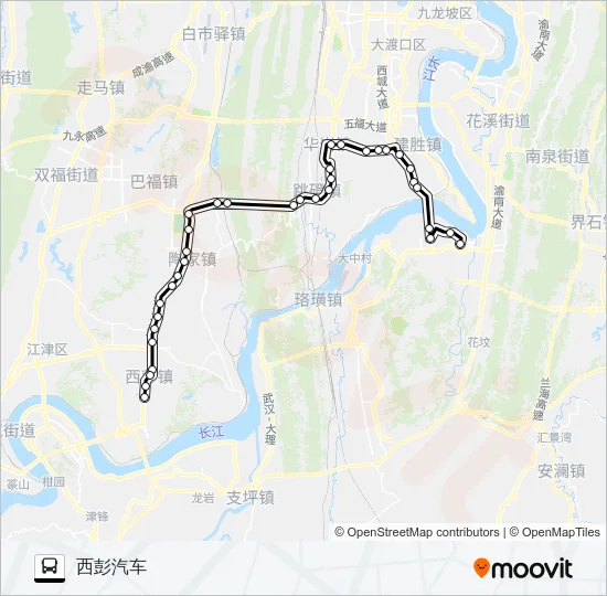 297路 Bus Line Map