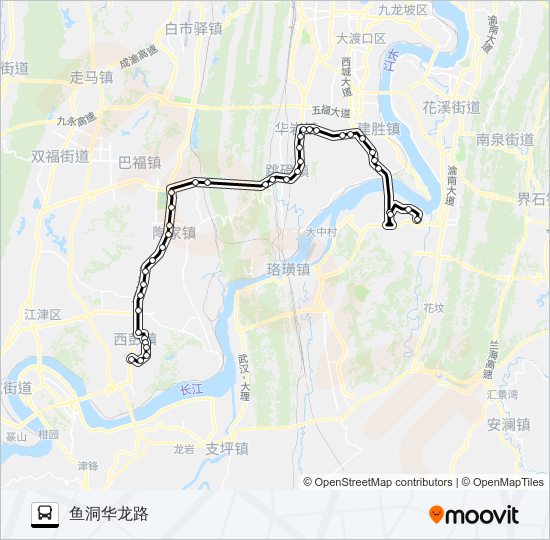 297路 bus Line Map