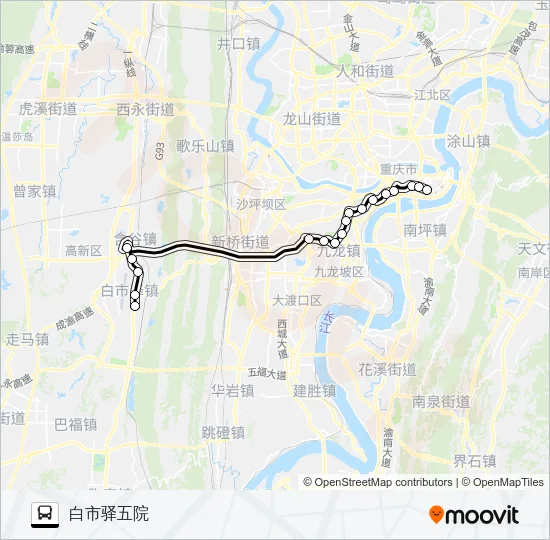 299路 Bus Line Map