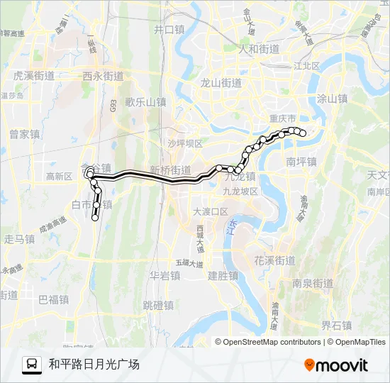 299路 Bus Line Map