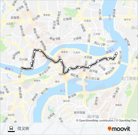401路 Bus Line Map