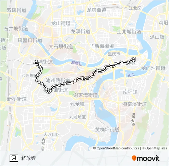 402路 Bus Line Map