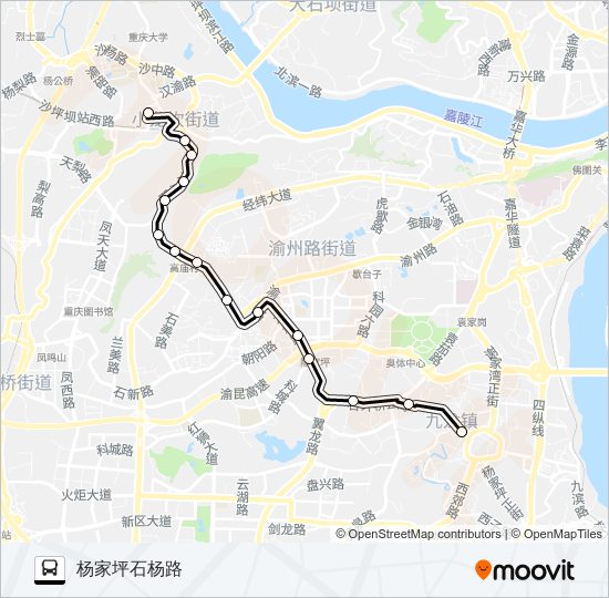 公交404路的线路图