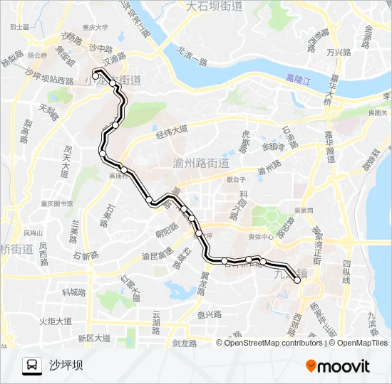 404路 Bus Line Map