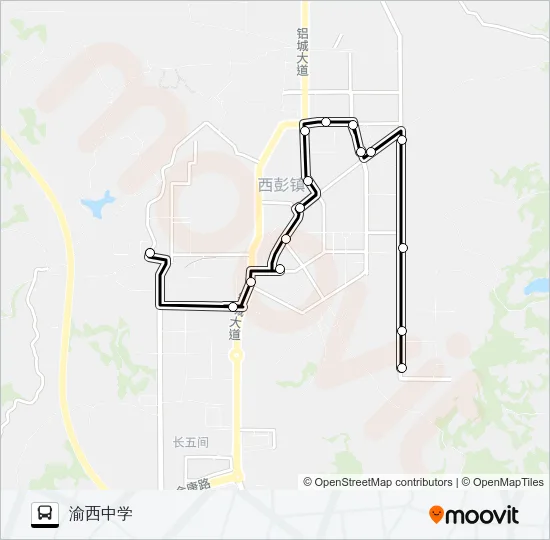 407路 Bus Line Map